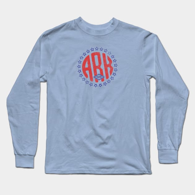 Patriotic Arkansas Long Sleeve T-Shirt by rt-shirts